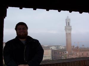 at the top of the duomo