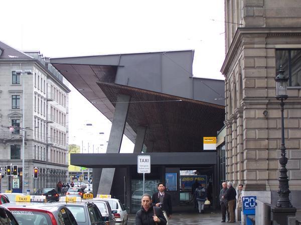 Zurich Train Station Entry
