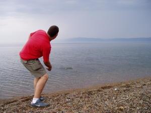 Skimming Stones, Lake Baikal