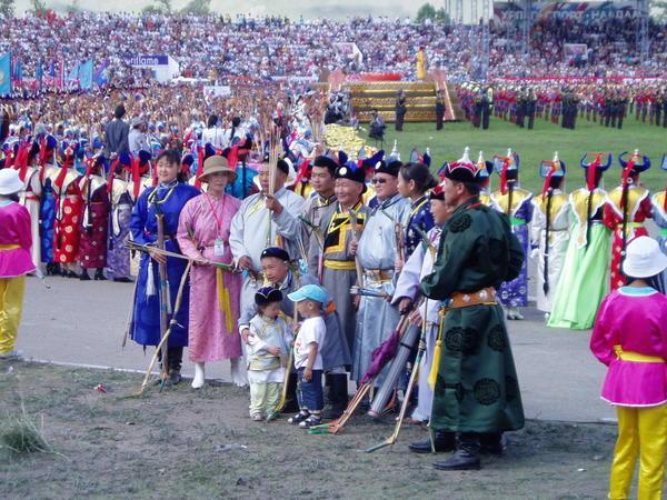 Archery Parade - Naadam