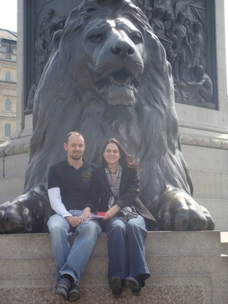 Huge Lion statue