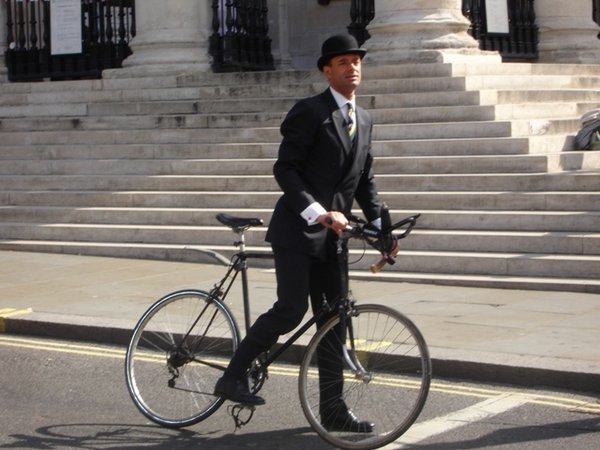 Businessman London style