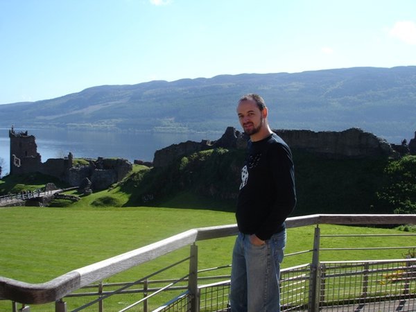 Leon at Urquhart Castle