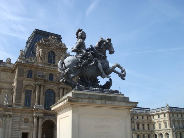 Statue at Louvre