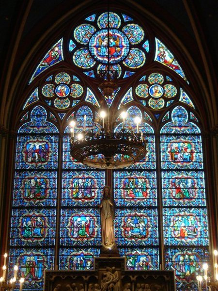 Notre Dame windows
