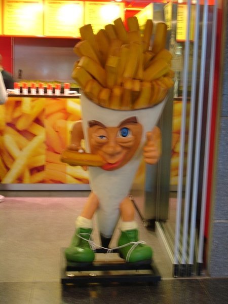 Freaky chips mascot