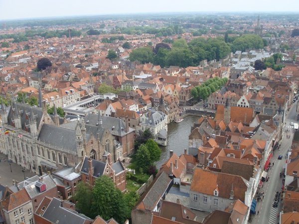 Bruges from up high