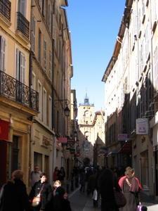 A typical Aixois street