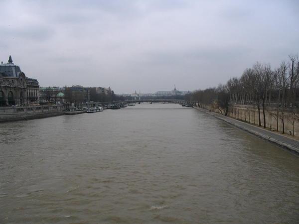 The Seine River and Paris