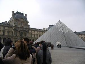 The Louvre and Pyramid