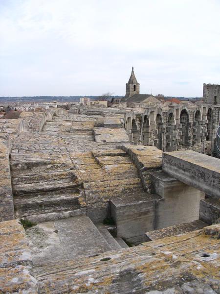 Top of Arles's Amphitheater 