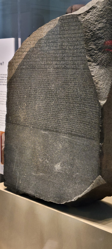 The Rosetta Stone.