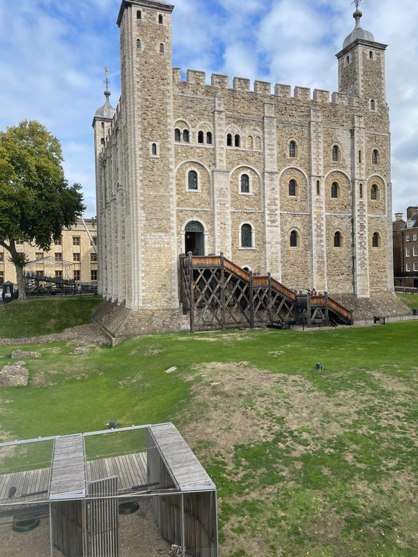 The White Tower at Tower of London.