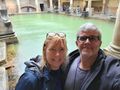 Us at Roman baths