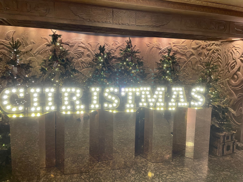 Harrods Christmas displays are starting already….
