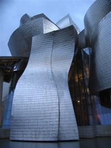 Rain @ the Guggenheim Museum