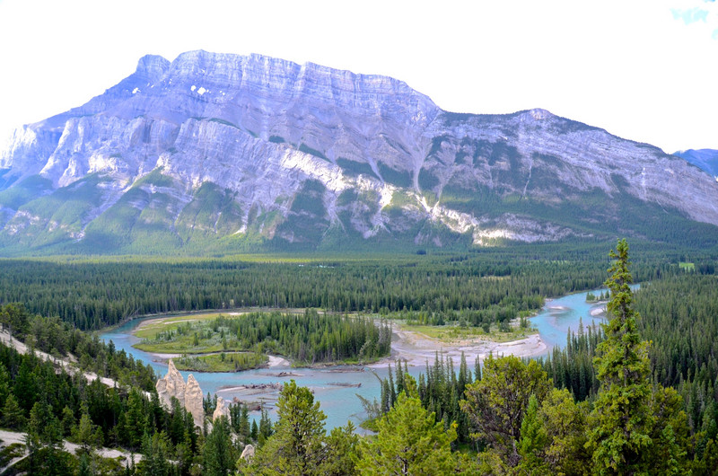 Hoodoos in the Bow River Valley