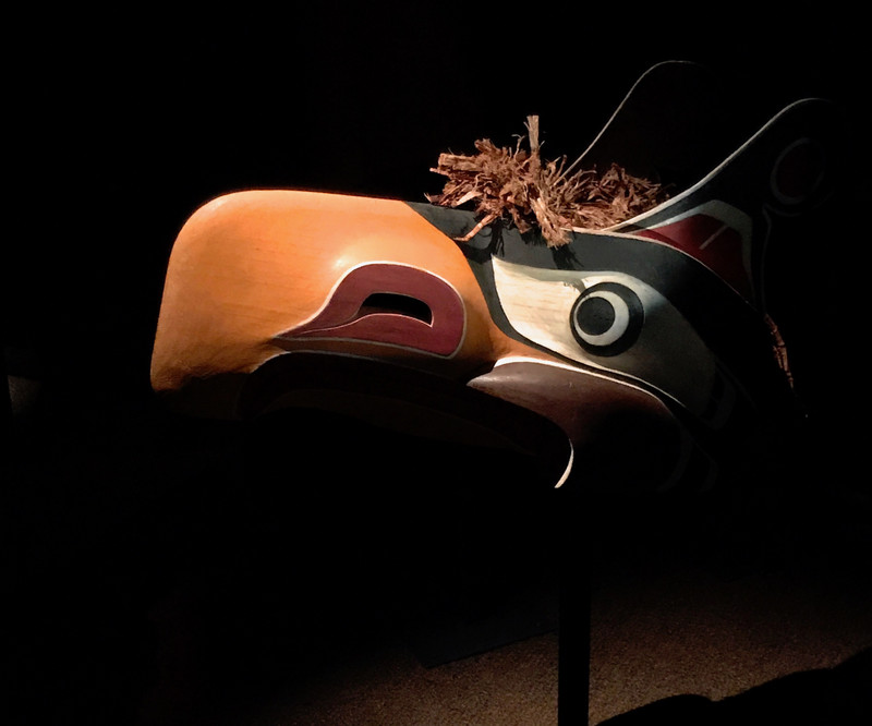 First Nations ceremonial mask