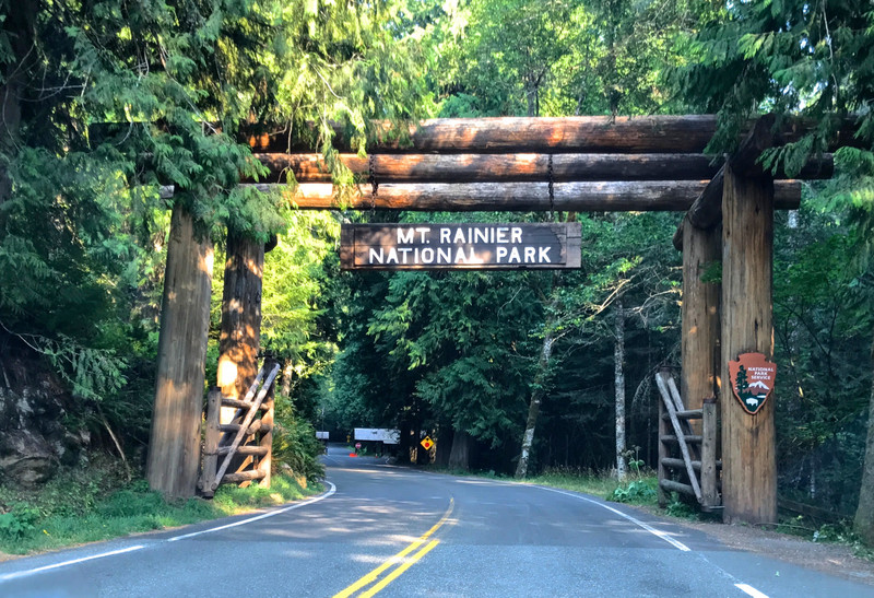 Entrance to Mount Rainier