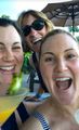 Kate, me and Mandy enjoying life at Manoa Hot Springs Resort