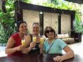 Our welcome toast at Bosque Del Mar
