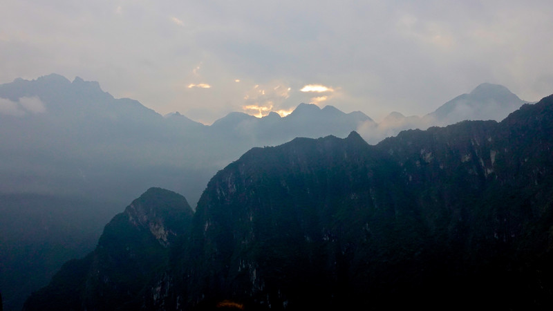 Machu Picchu Sunrise 