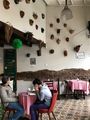 La Boteca Restaurant, Barranco, I loved all the masks, and lunch was perfect! 