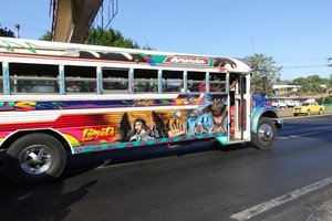 Panamanian Red Devil Bus