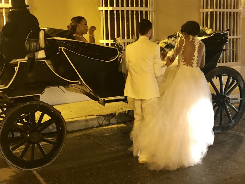 Another wedding celebration in Cartagena