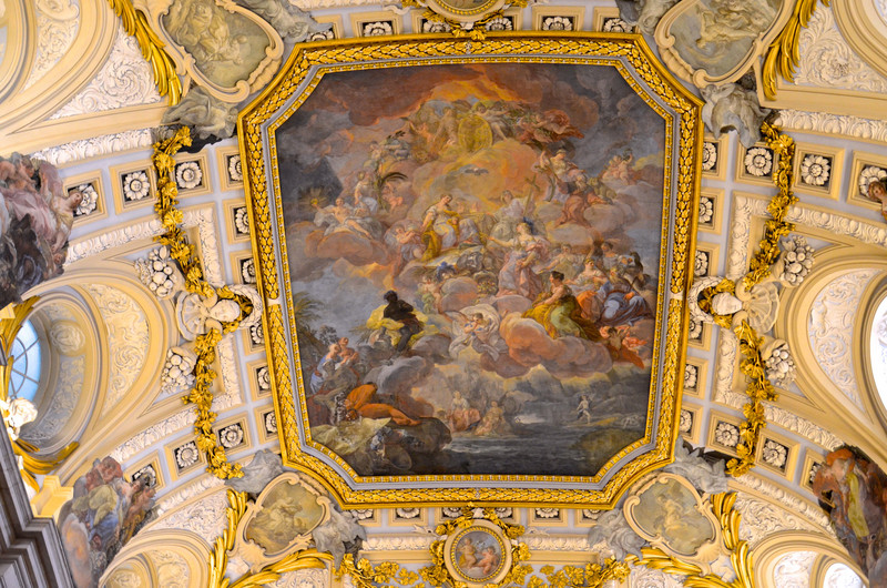 Ceiling in the Royal Palace, Madrid
