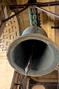 Bell in the Giralda or bell tower 
