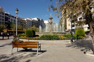 Plaza Nueva in Granada 
