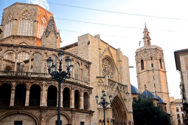 Cathdral of Valencia and Micalet Bell Tower 
