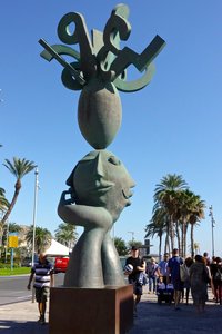 Sculpture, Alicante, Spain