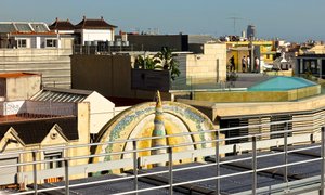 Rooftop views from Las Arenas, perhaps a touch of Gaudi?