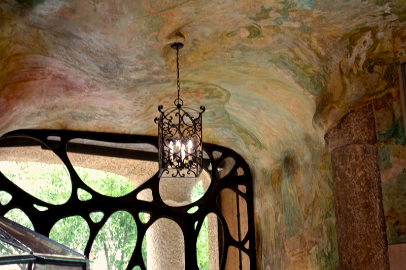 Interior ceiling, Casa Mila 