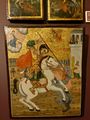 St George, patron saint of Barcelona, slays the dragon 