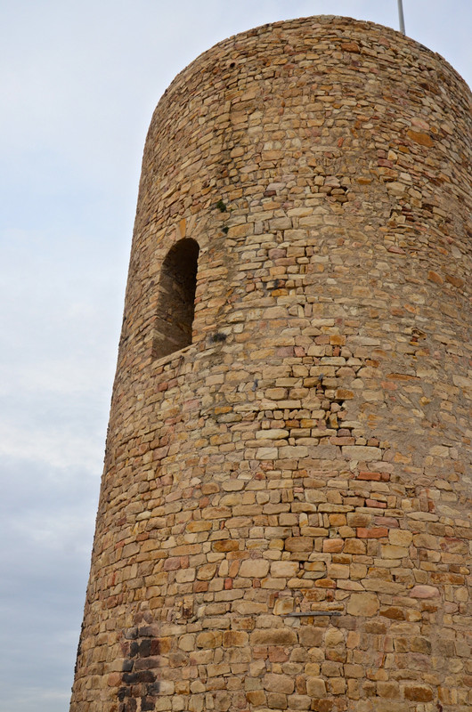 Lookout tower in Castillo de San Juan, Blanes