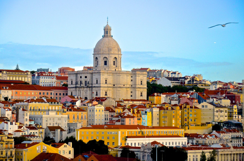 First glimpses of beautiful Lisbon