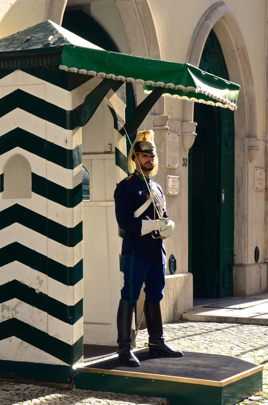 Sentry at the Muesum of the Portuguese National Republican Guard, Lisbon 