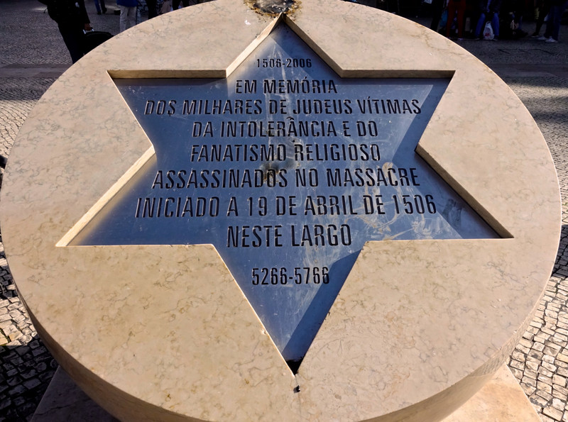 Monument in memory of the Jewish massacre 