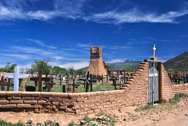 Graveyard at Taos Pueblo