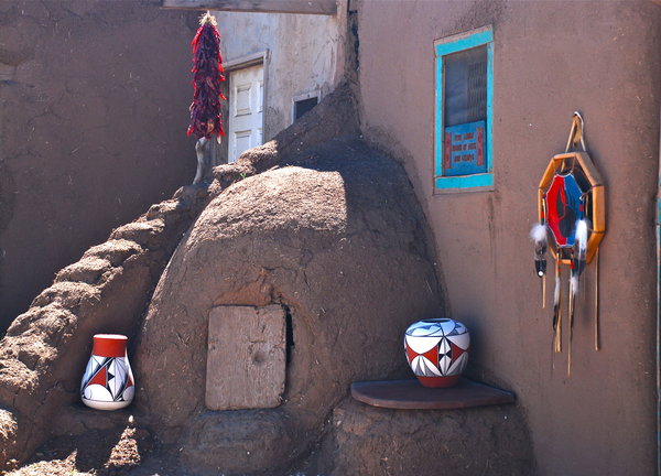 Kiva in Taos Pueblo