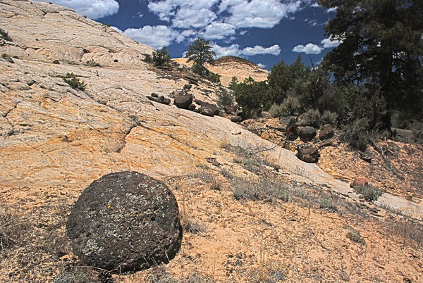 Moqui Marbles along the Burr Trail near Boulder, UT