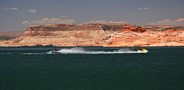 Vacationers in Lake Powell
