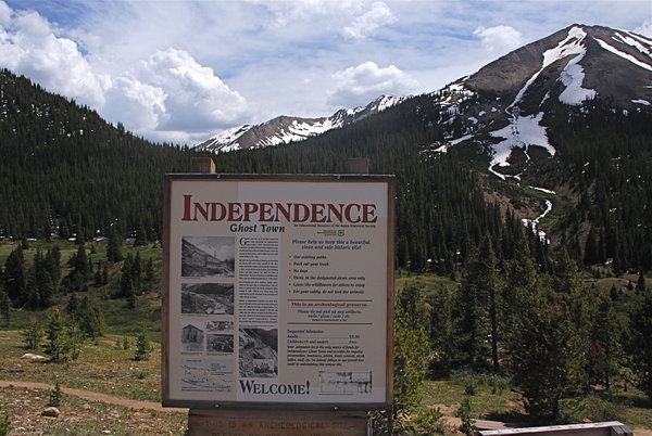 Ghost Town of Independence Pass