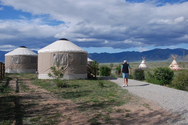 Our Yurt at Joyful Journey Hot Springs