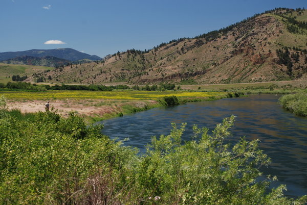 River near Wolf Creek Canyon