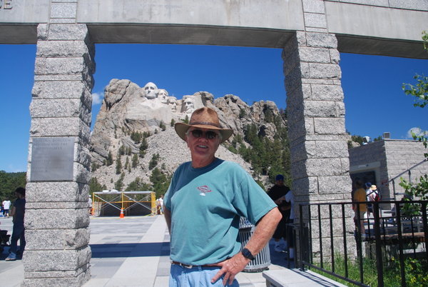 Dave at Mount Rushmore