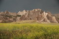 Near the campground in the Badlands